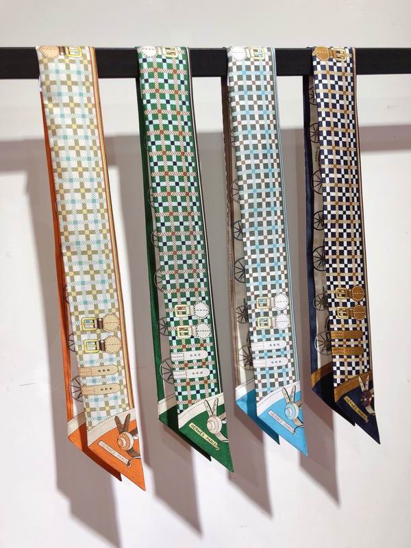 Hermes silk ribbon 5X86cm E0509107